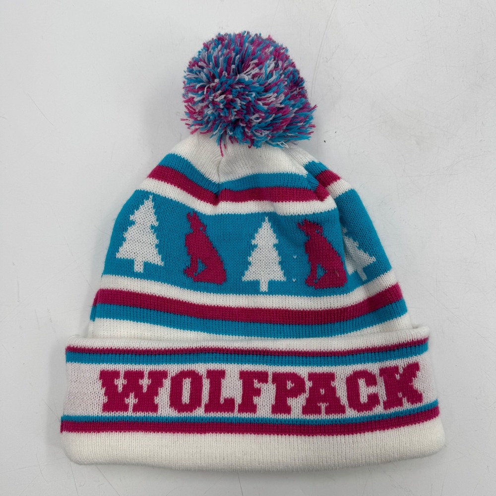 Diehard Scarves Wolfpack Fitness Pom Pom Beanie Hat‎